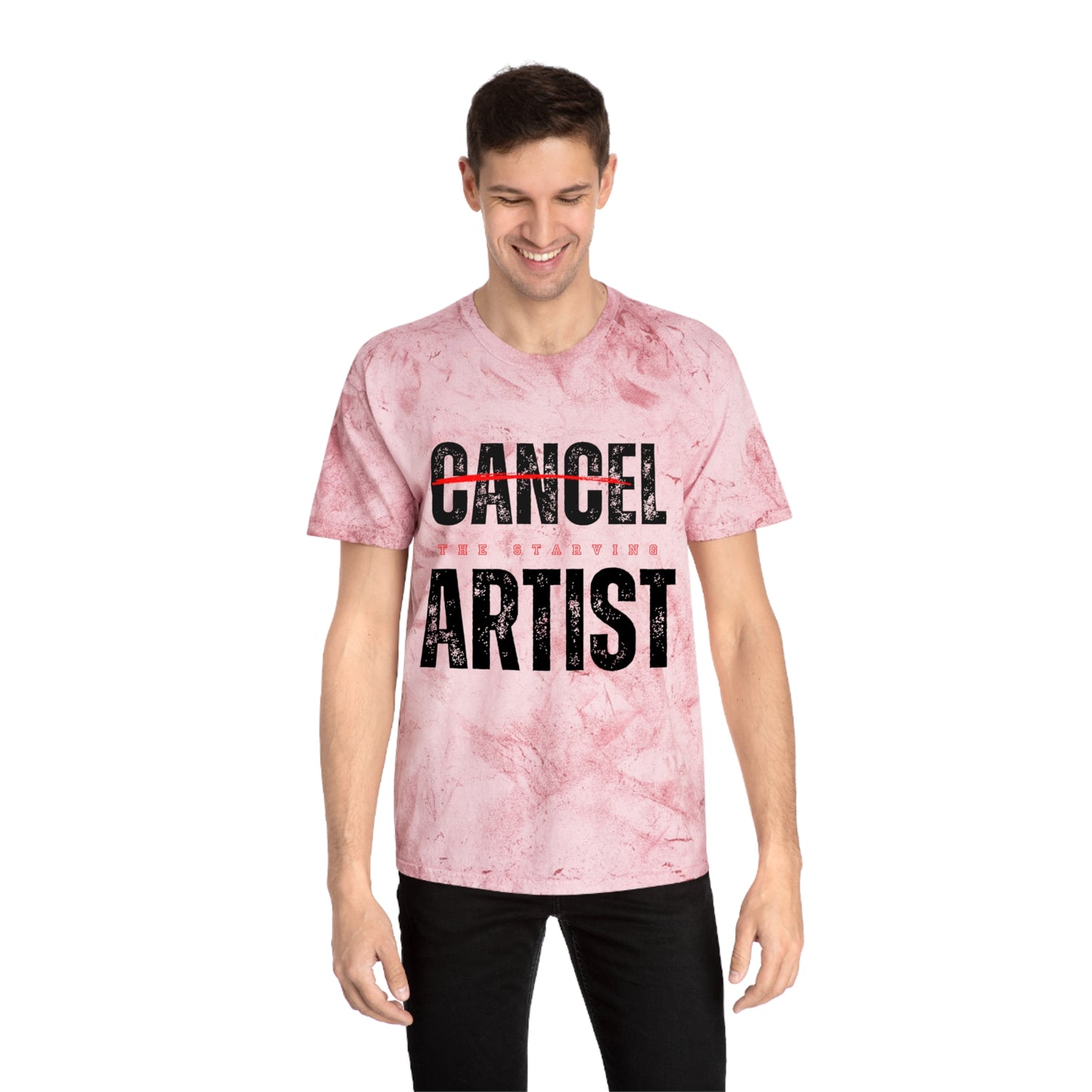 #CancelTheStarvingArtist Unisex Color Blast T-Shirt