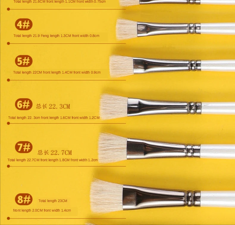 Flat Brush Set