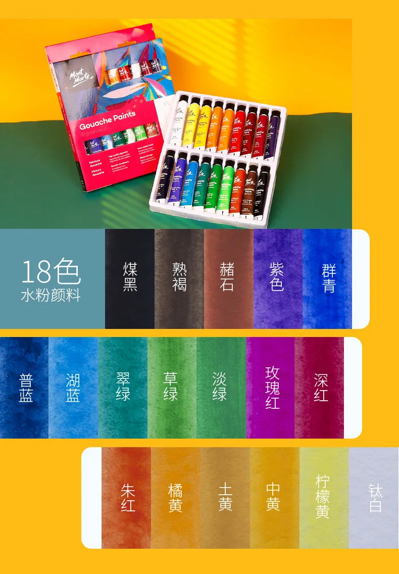 Gouache Paint Set